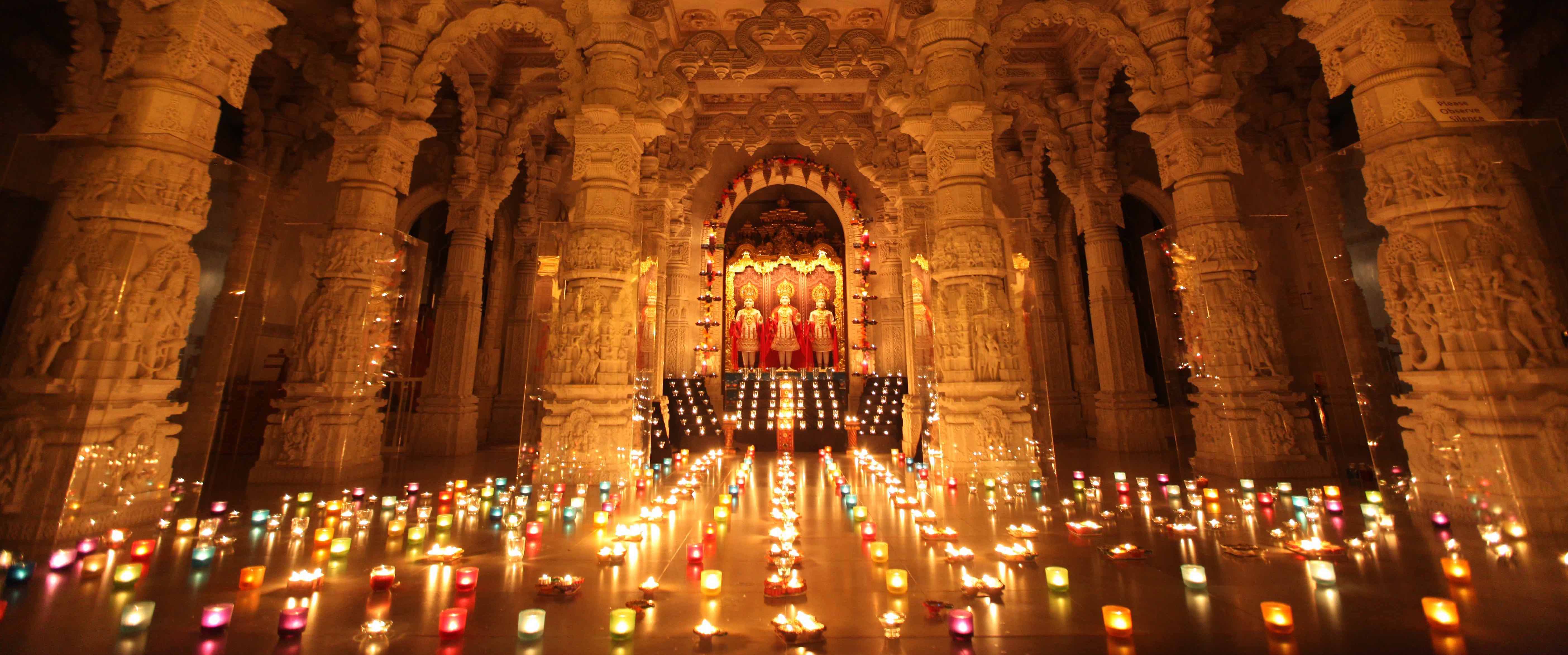 Diwali Hindu New Year Neasden Temple